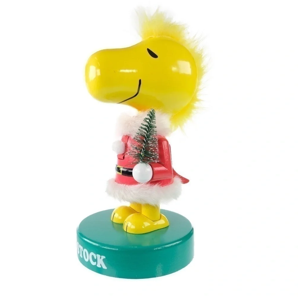 Peanuts Woodstock Nutcracker NEW Holiday Christmas Decor Red Yellow